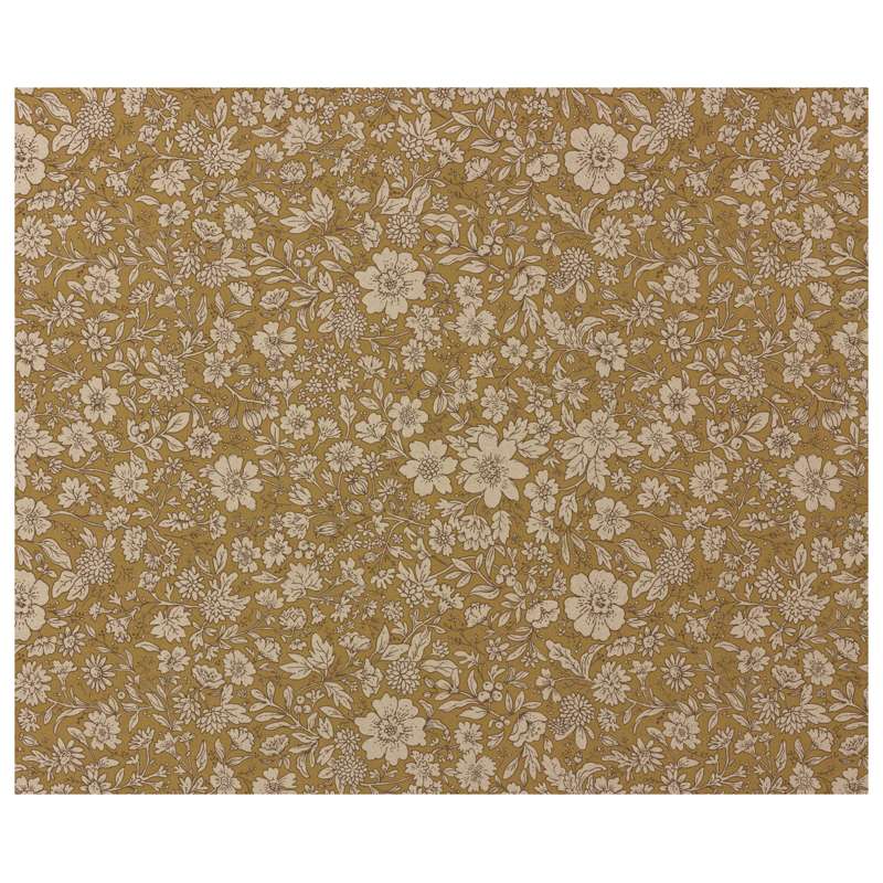 Maileg Presentpapper - Blossom - Ockra - 10 meter 