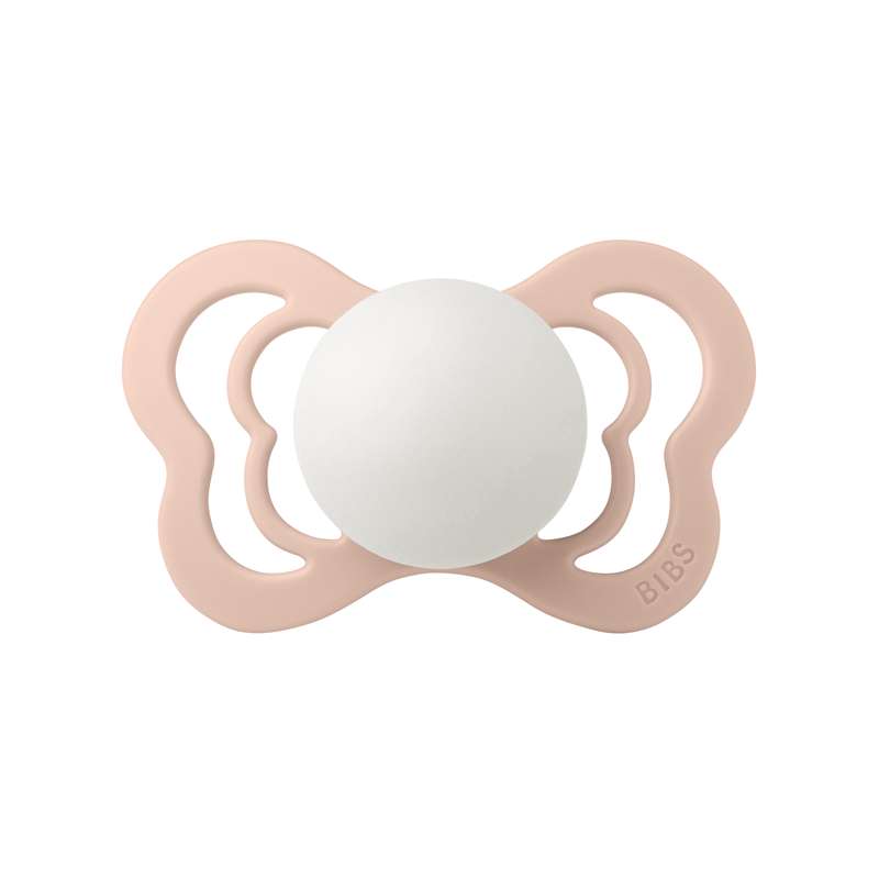 Bibs Couture Napp - strl. 2 - Silikon - GLOW - Blush 