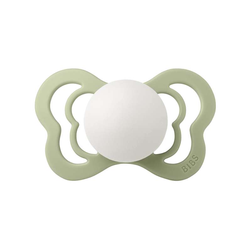 Bibs Couture Napp - strl. 2 - Silikon - GLOW - Salvia 
