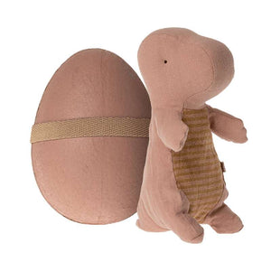 Maileg Gantosaurus Bamse i Äg - Small - - Gammalrosa 