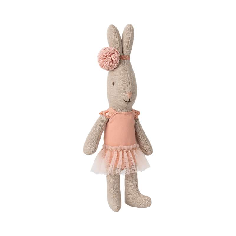 Maileg Hare - Mikro - Balettdräkt och Tyllkjol - Rosa 