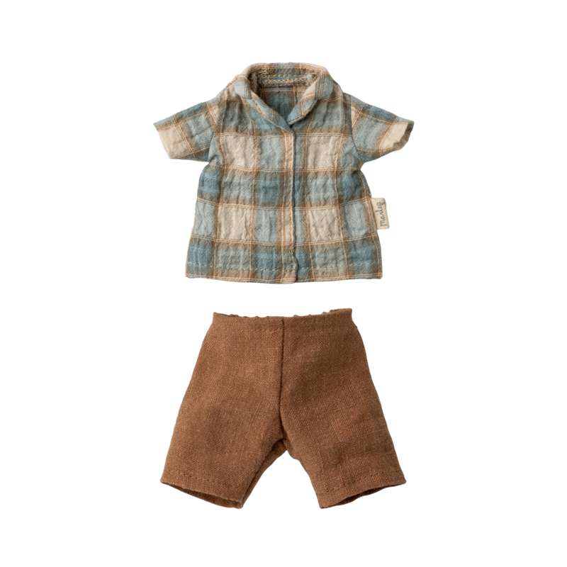 Maileg Blus och Shorts - strl. 2 