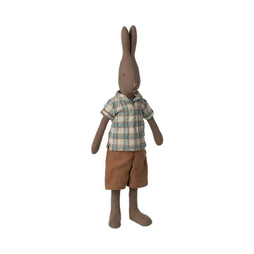 Maileg Hare - strl. 3 - Brun - Blus och Shorts 