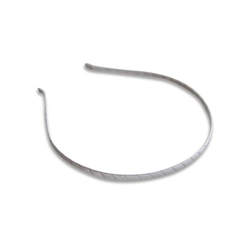 Loukrudt Hårbåge - smal (ljus grå) 