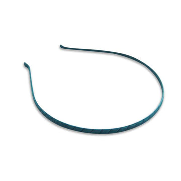 Loukrudt Hårbøjle - smal (petroleum) 