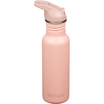Klean Kanteen Classic Drickflaska - Flip/Seal SportCap - 532ml - Peach Parfait 