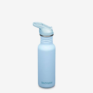 Klean Kanteen Classic Drickflaska - Flip/Seal SportCap - 532ml - Clear Sky 