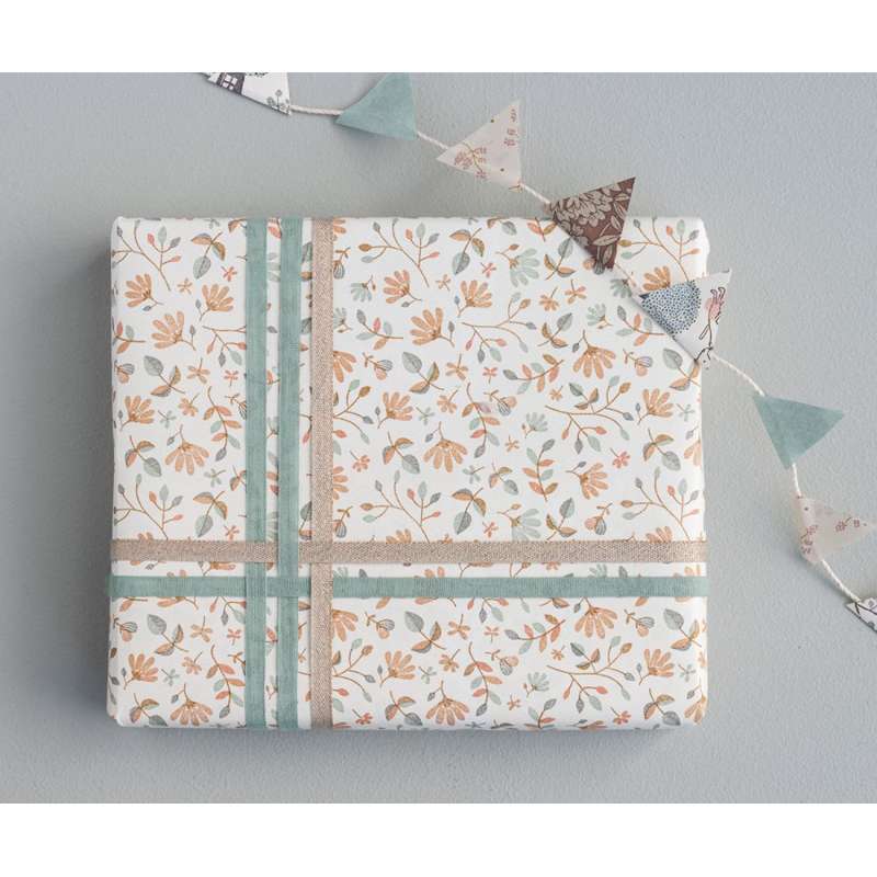 Maileg Presentband - Mörk Mint - 25 meter/0.6 cm. 
