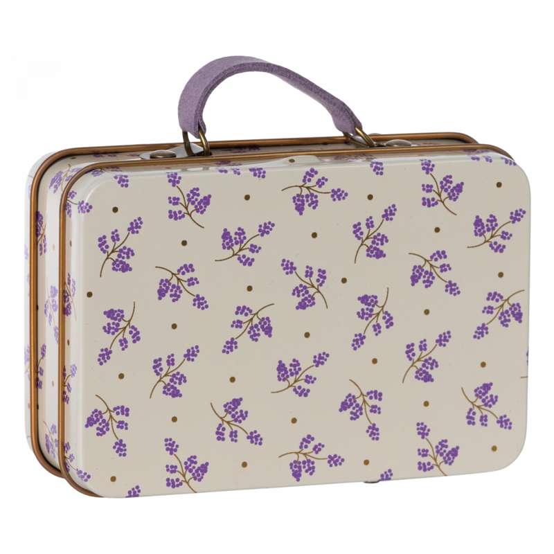 Maileg Liten Metallåda - Madelaine - Lavendel (7x11 cm.) 