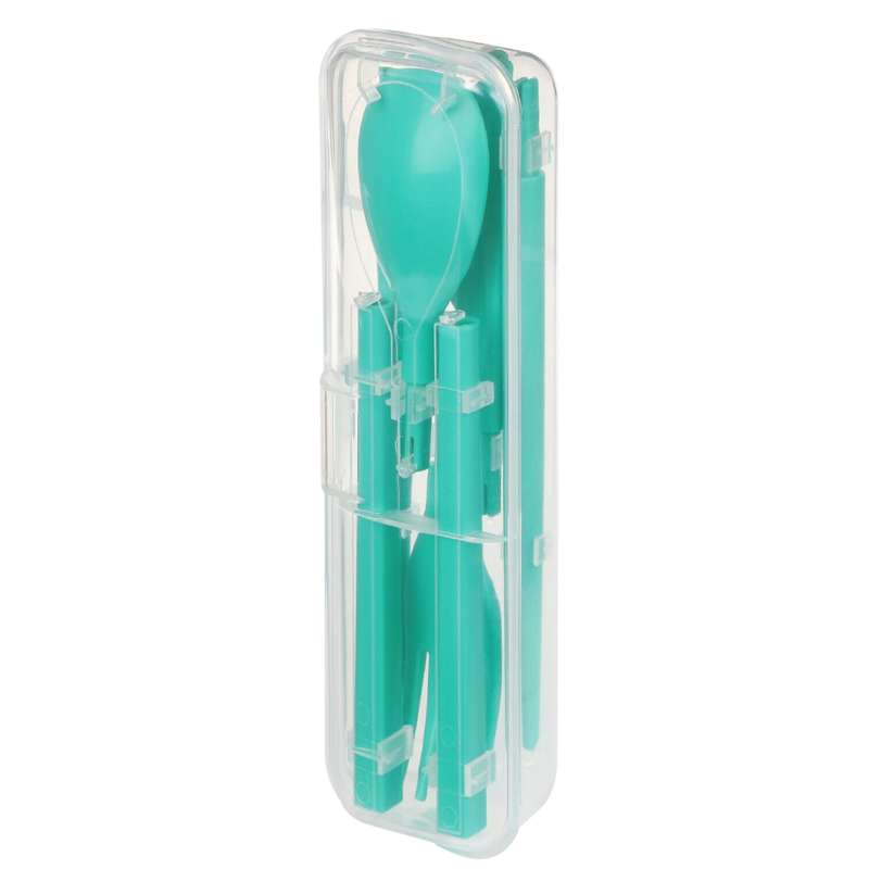 Sistema Matpaketstillbehör - To Go Bestickset m. Behållare - Minty Teal 