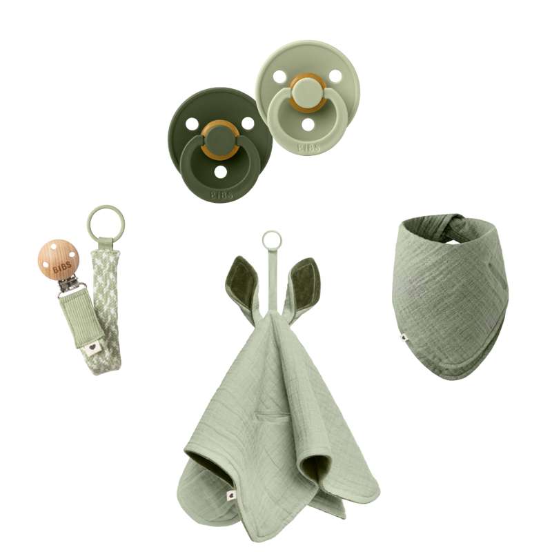 BIBS Paket - No1 - Salvia/Jaktgrön 