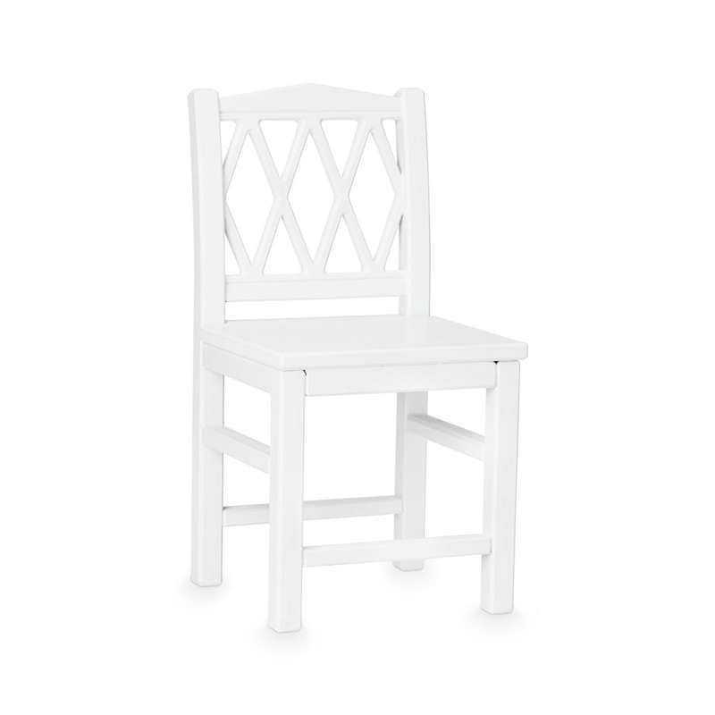 Cam Cam Copenhagen Harlequin Barnstol - Vit 