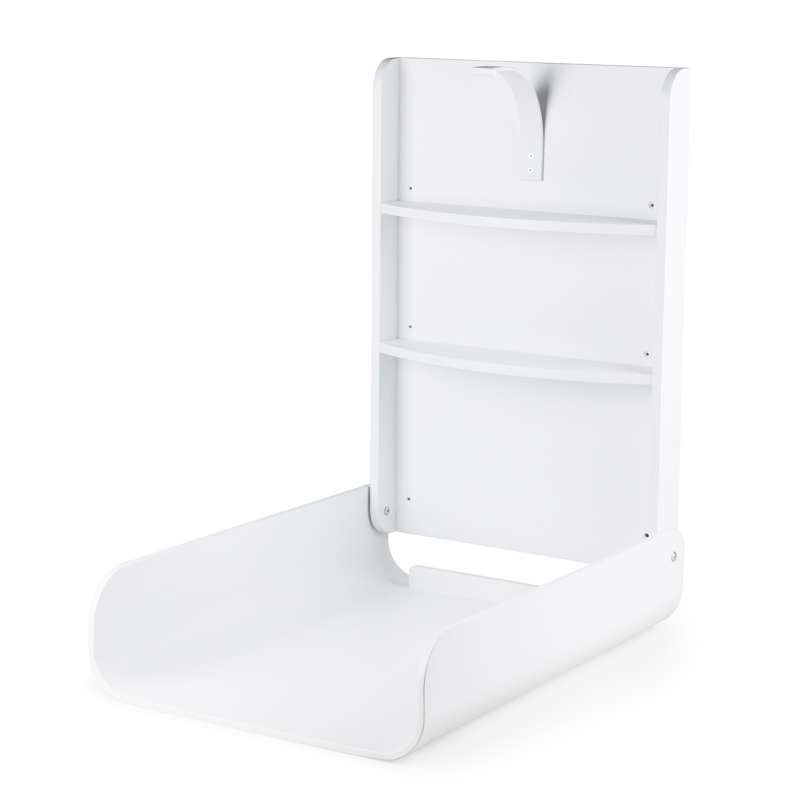 Sebra Väghängt Skötbord - Classic White 