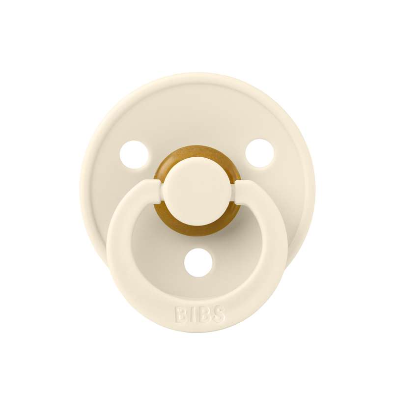 Bibs Anatomisk Colour Napp - strl. 2 - naturgummi - Elfenben 