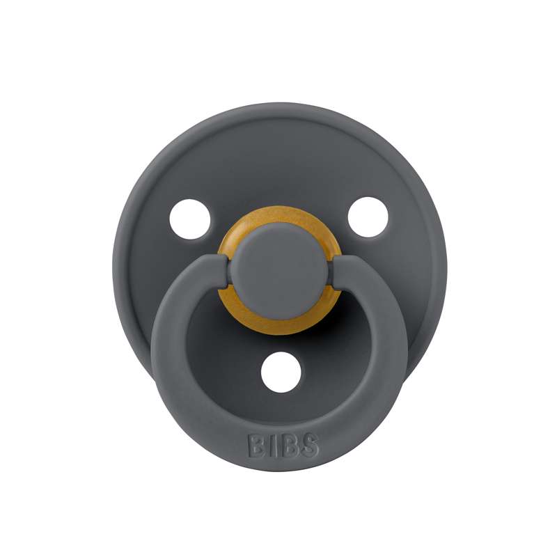 Bibs Anatomisk Colour Napp - strl. 2 - naturgummi - Järn 