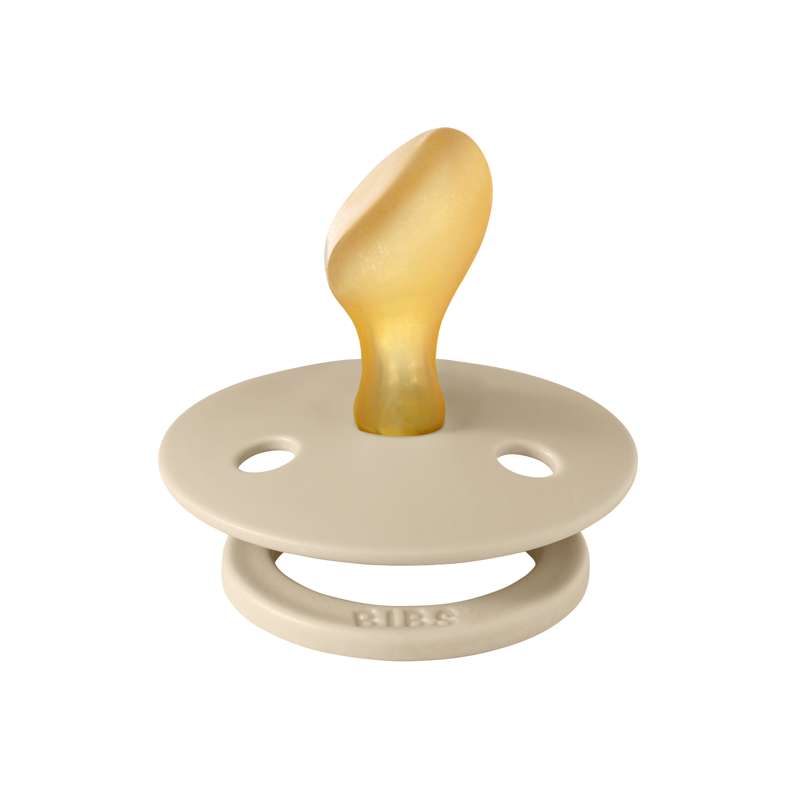Bibs Anatomisk Colour Napp - strl. 2 - naturgummi - Vanilj 