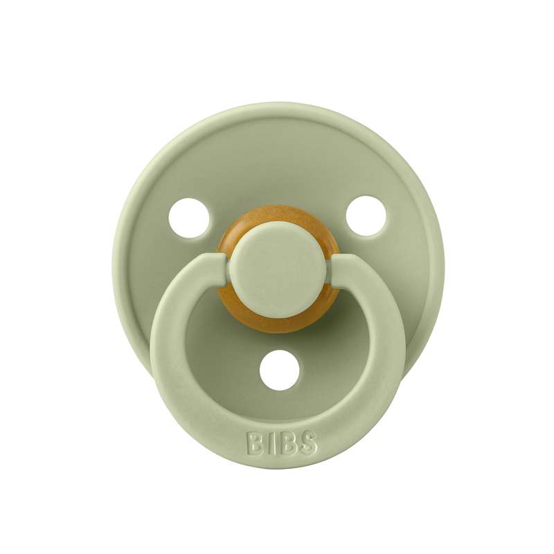 Bibs Anatomisk Colour Napp - strl. 2 - naturgummi - Sage 
