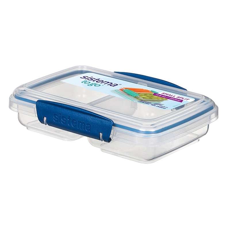Sistema Snackbox - Liten Split - 350 ml. - Ocean Blue 