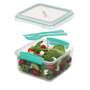 Behållarsystem för matförvaring - Lunch Plus To Go - 1,2 L. - Minty Teal
