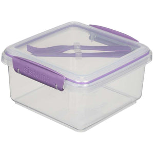 System Behållare för Matförvaring - Lunch Plus To Go - 1,2 L. - Misty Purple