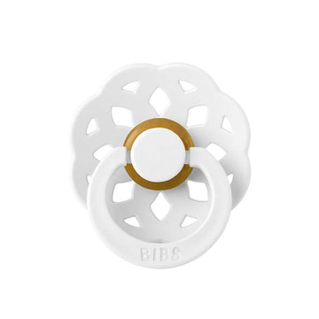 Bibs Boheme Napp - strl. 2 - naturgummi - Vit 