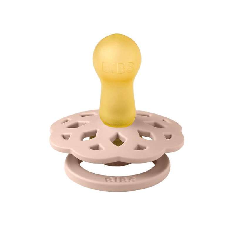 Bibs Boheme Napp - 2-Pack - strl. 1 - naturgummi - Moln/Blush 