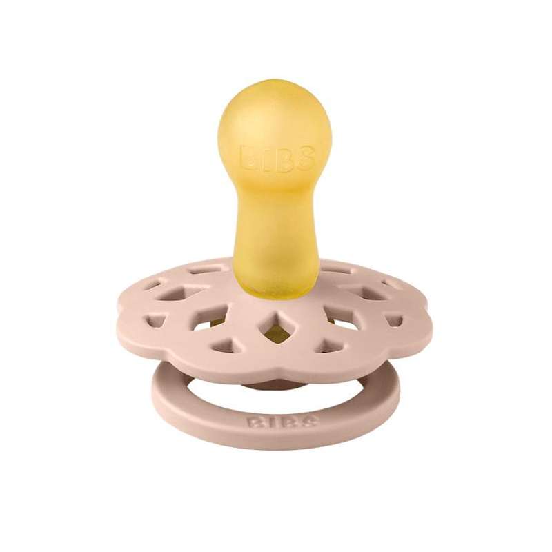 Bibs Boheme Napp - 2-Pack - strl. 1 - naturgummi - Moln/Blush 