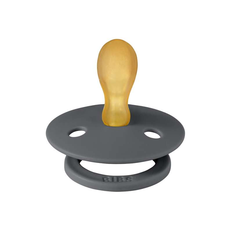 BIBS Symmetrisk Colour Sut - strl. 2 - naturgummi - Järn 