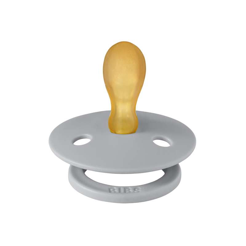 BIBS Symmetrisk Colour Sut - strl. 2 - naturgummi - Moln 
