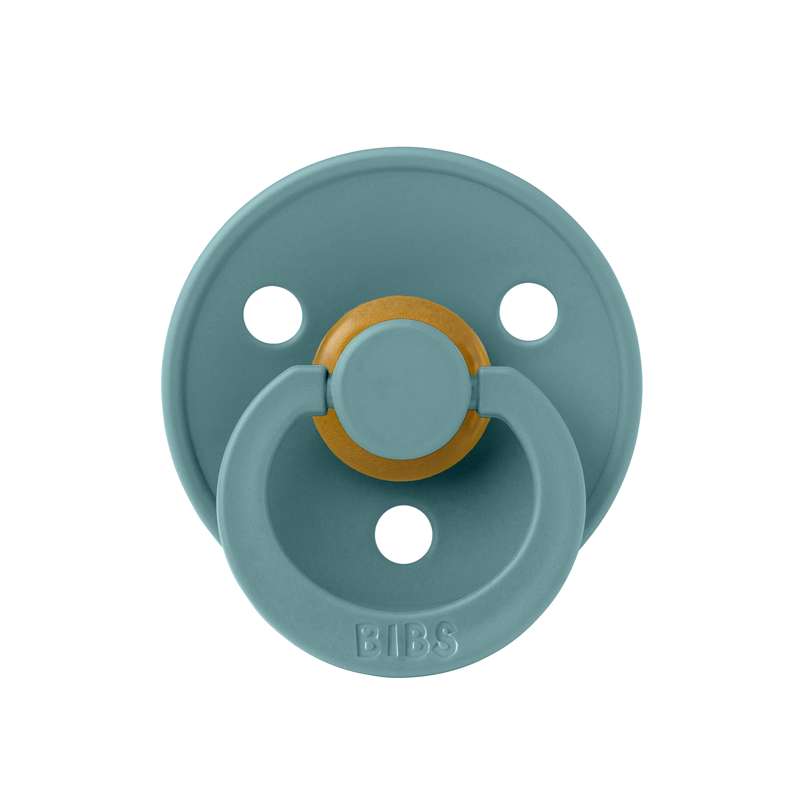 BIBS Symmetrisk Colour Sut - strl. 2 - naturgummi - Island Hav 