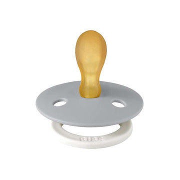 BIBS Symmetrisk Colour Sut - strl. 2 - naturgummi - GLOW - Moln 