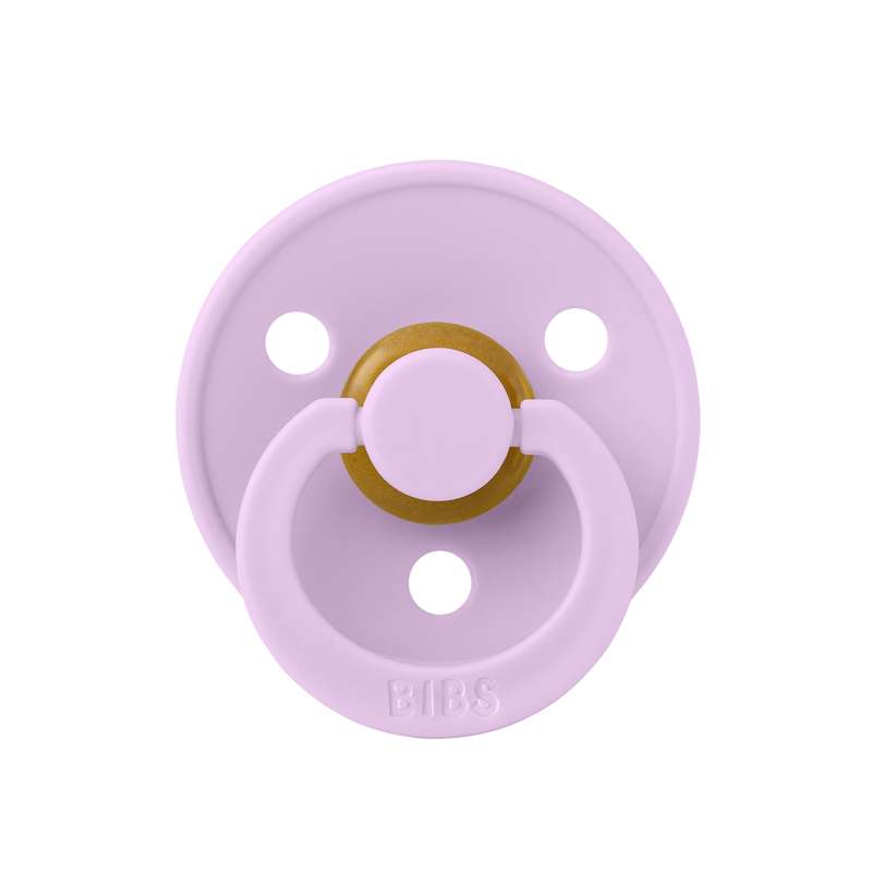 BIBS Symmetrisk Colour Sut - strl. 2 - naturgummi - Violett Himmel 