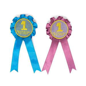 By Astrup Hästmedaljer / Rosetter till Kaphästar - 2 st. 