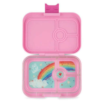 Yumbox Matlåda - Panino - 4 rum - Power Pink/Rainbow 