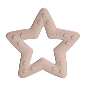 BIBS Play - Baby Bitie Bitring - Stjärna - Blush