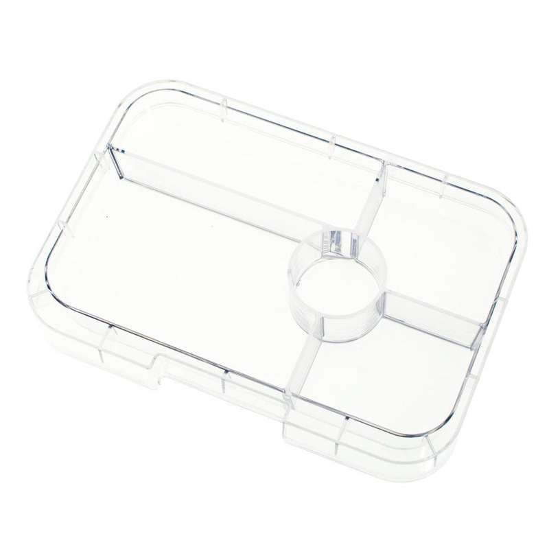 Yumbox Insatsbricka - Tapasbricka - 5 rum - Transparent 