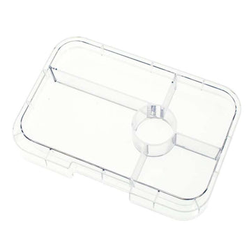 Yumbox Insatsbricka - Tapasbricka - 5 rum - Transparent 