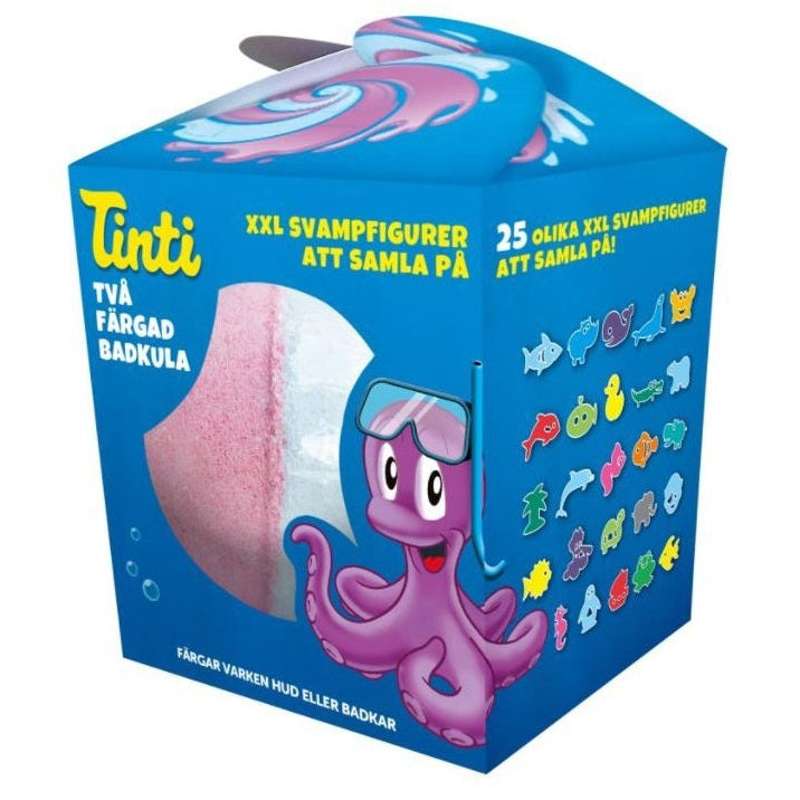 Tinti Extra Stor Tvåfärgad Trollkula m. Svampfigur 