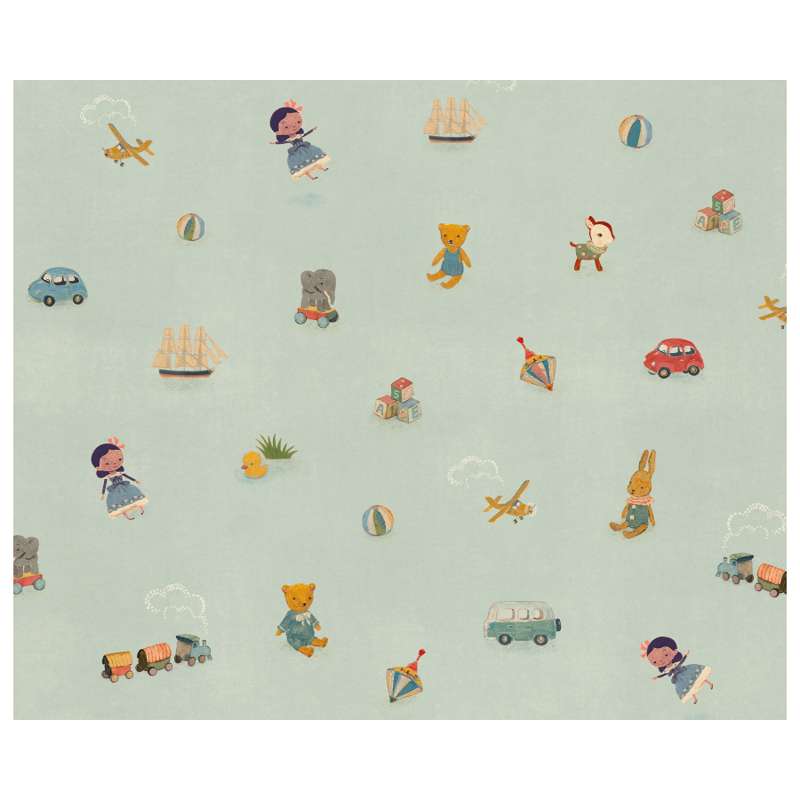 Maileg Presentpapper - Leksak - Mint - 10 meter 
