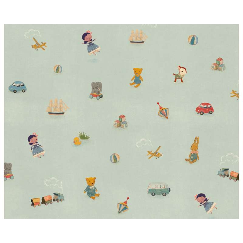 Maileg Presentpapper - Leksak - Mint - 10 meter 