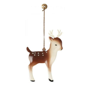 Maileg Julornament i Metall - Bambi - Brun 