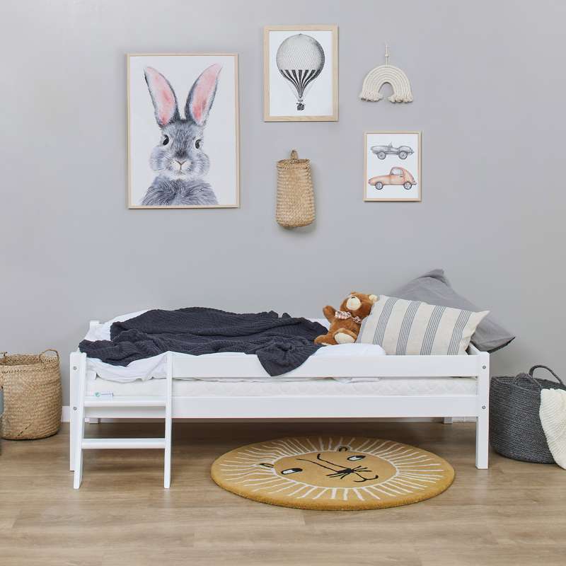 Kid'oh Juniorsäng - 70x160 cm - Vit 