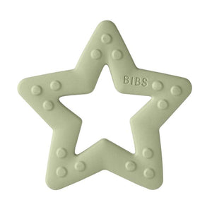 BIBS Spela - Baby Bitie Bitering - Stjärna - Salvia 