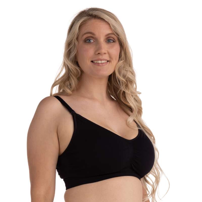 Carriwell New Mum Amningsbh sömlös - svart 