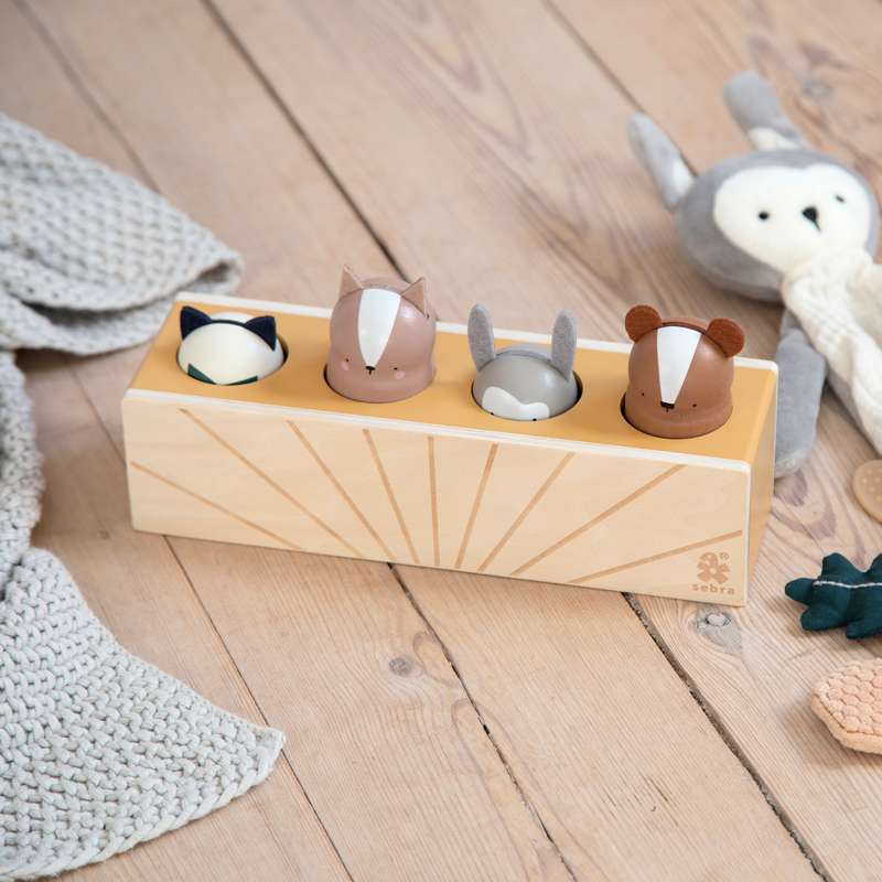 Sebra Pop-up Leksak - Woodland 