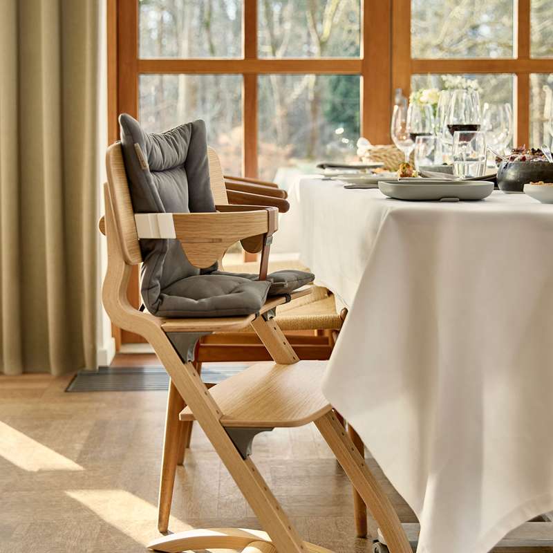 Leander Kudde till Leander Högstol - Cool Grey 