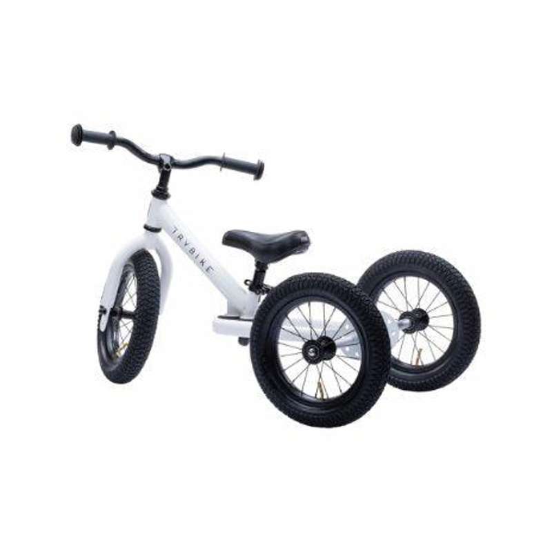 Trybike Löpcykel 3 hjul - Vit 