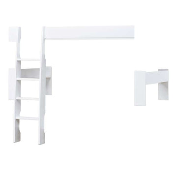 Hoppekids PURE - Våningsäng Modul - 90x200 cm - Vit 