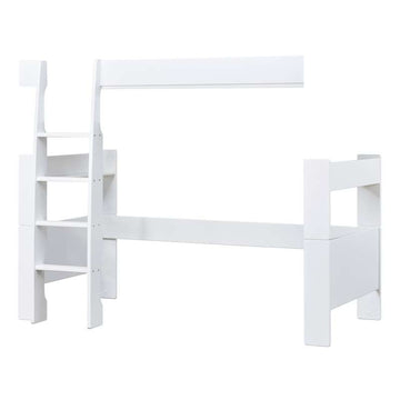 Hoppekids PURE - Loftsäng Modul - 90x200 cm - Vit 