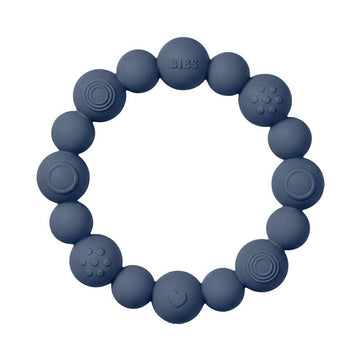 BIBS Play - Bidering m. Runde Kugler - Steel Blue